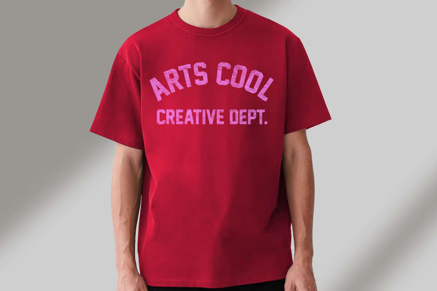 Creative Department Organic Unisex Classic T-Shirt Red