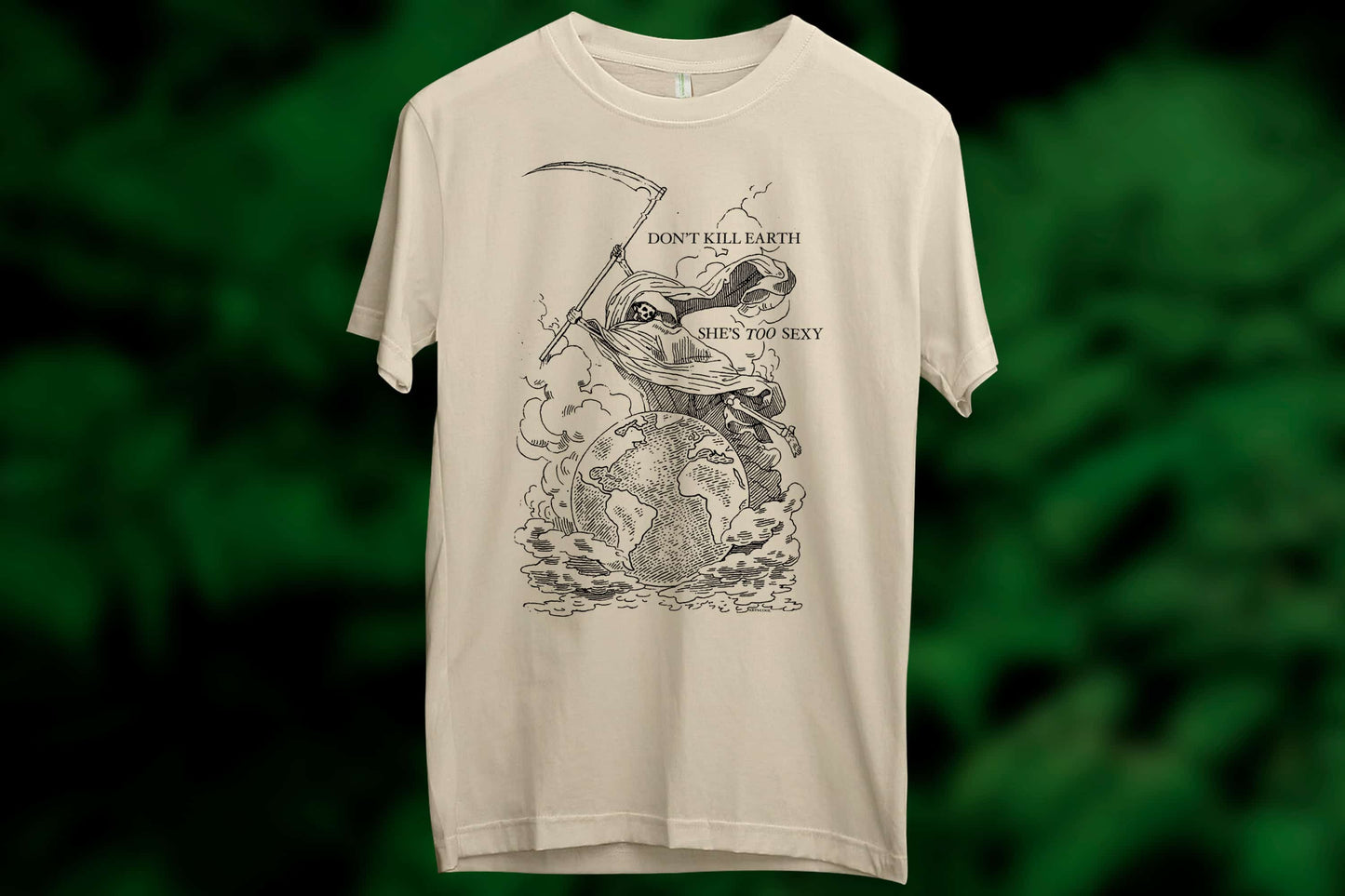 Sheβs Too Sexy Organic Unisex Classic T-Shirt Natural