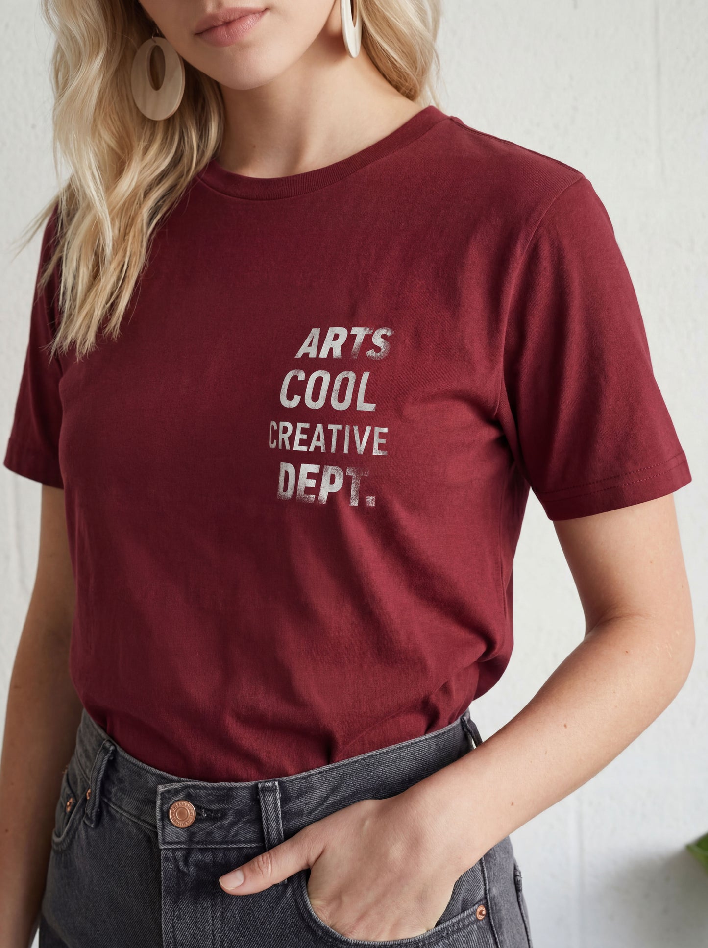 Arts Cool Creative Dept. Unisex Organic Cotton T-Shirt