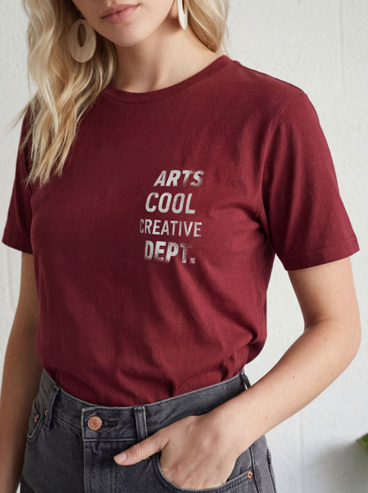 Arts Cool Creative Dept. Unisex Organic Cotton T-Shirt