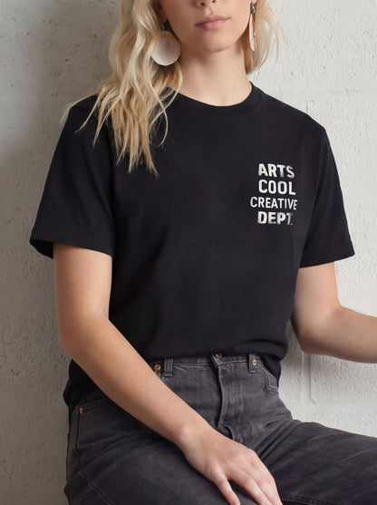 Arts Cool Creative Dept. Unisex Organic Cotton T-Shirt