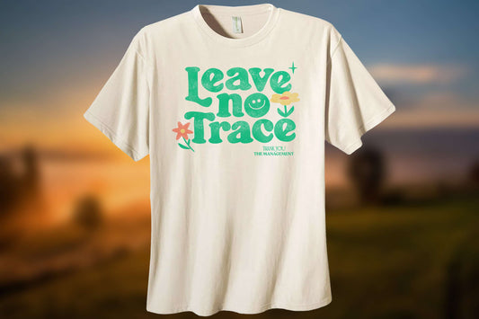 Leave no Trace Organic Unisex Classic T-Shirt Natural